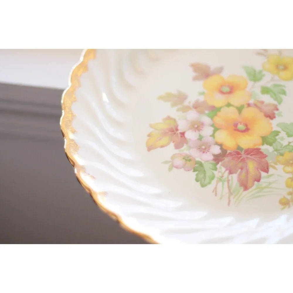 California Morn plate by Royal China 1960s